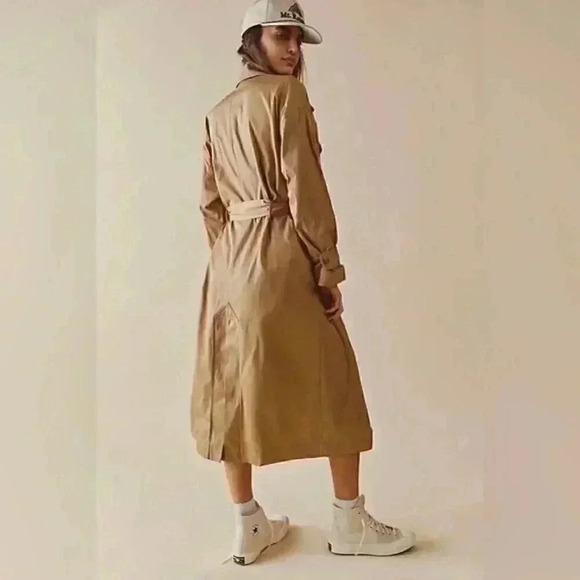 Soho Rain Trench Coat Free People - Picture 3 of 8